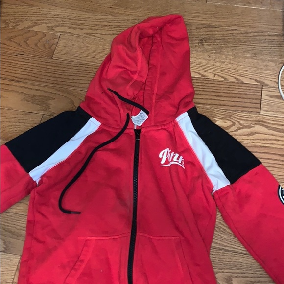 PINK zip up hoodie - Picture 1 of 4